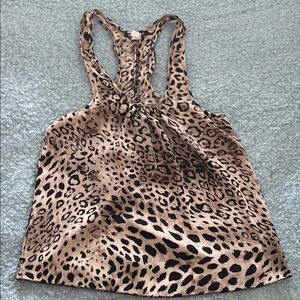 Chic Leopard Print Tank Top